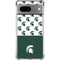Michigan State University Spartans MSU Split Google Pixel 7a Clear Case